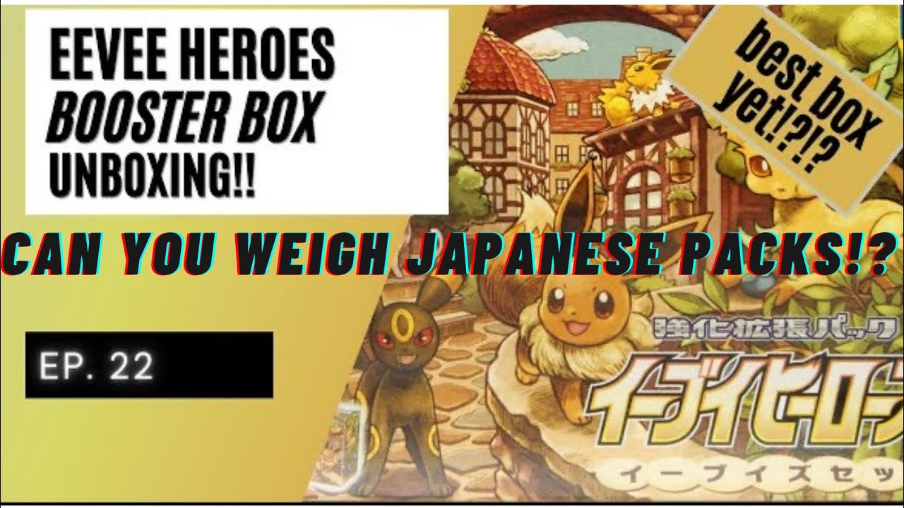 Can you weigh Japanese Pokémon Cards!? Let’s find out!