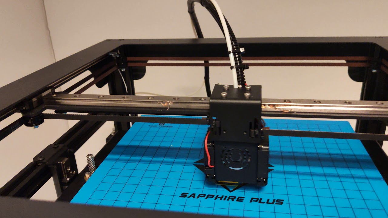Two Trees, Sapphire Plus - 3D printer... first run TEST