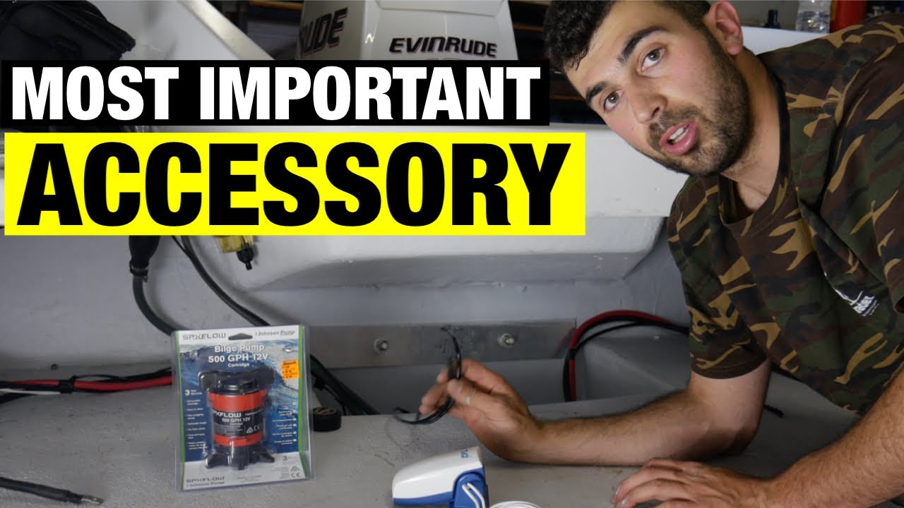 BILGE PUMP AND FLOAT SWITCH INSTALLATION | DIY GUIDE | FULL BOAT RESTORATION - PART 20