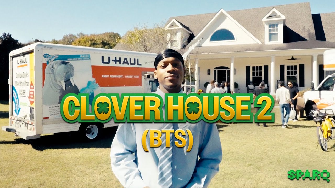 On set with the Clover Boyz!