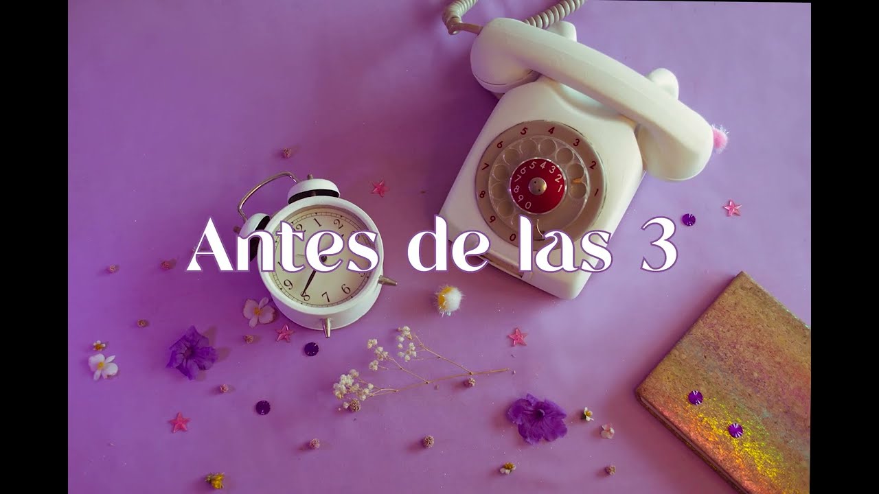 Nina Romero - Antes de las 3 (Visualizer & Lyric Video)