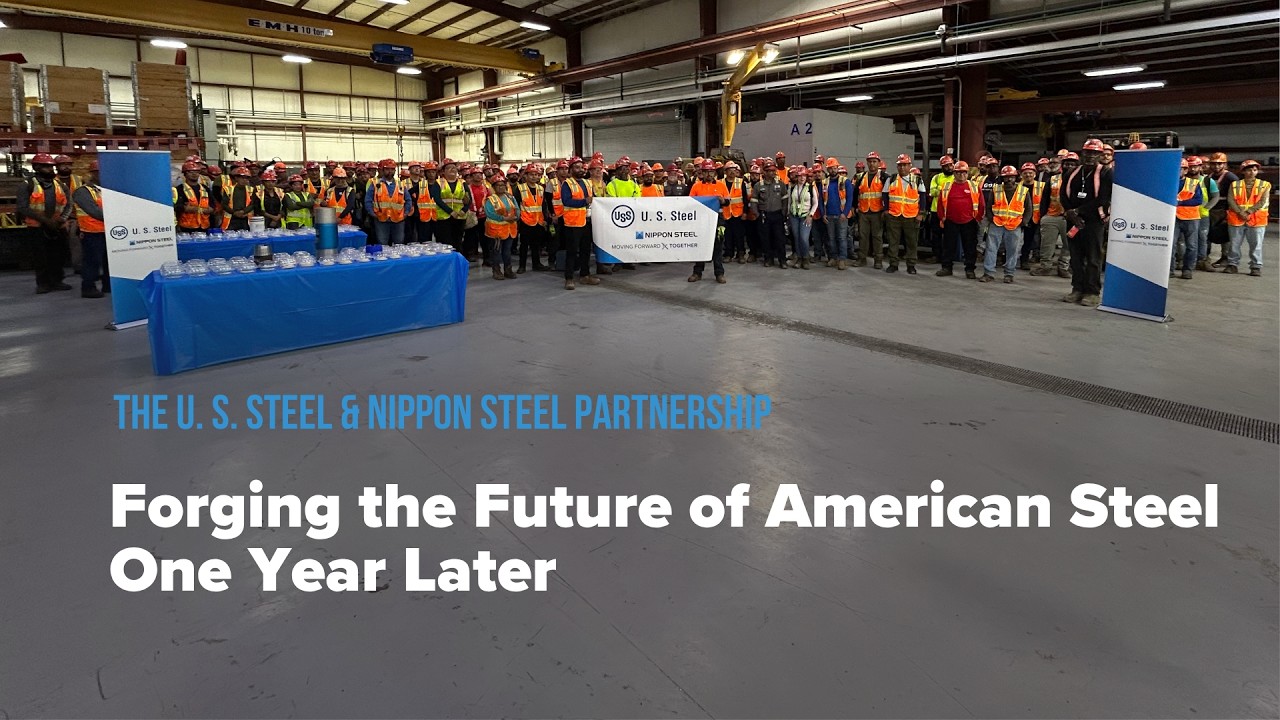 Год спустя: партнерство U.S. Steel и Nippon Steel кует будущее американской сталелитейной промышл...