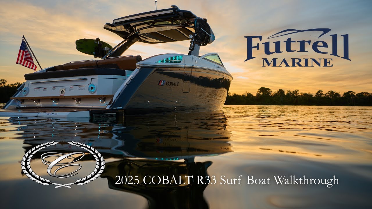 Inside the Cobalt R33 Surf: Ultimate Luxury Surf Boat Tour with Futrell Marine