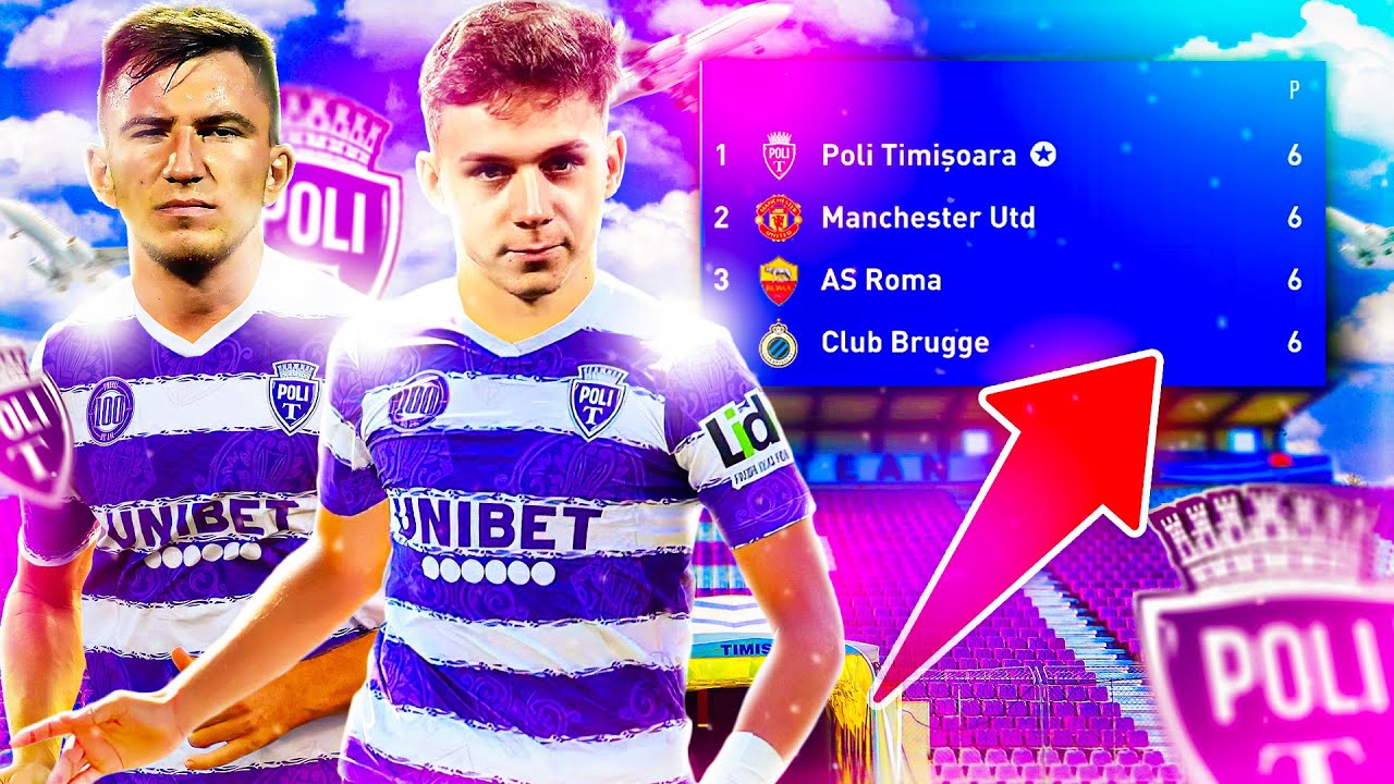 Reconstruim POLI TIMISOARA in FIFA 22 ! *LIGA a 2-a*