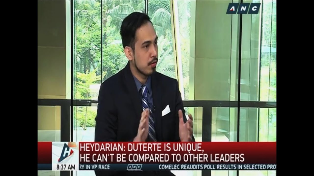 Prof. Richard Heydarian on why Duterte is no Trump w/ Karen Davila