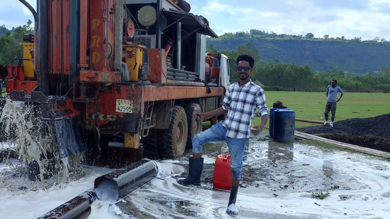 Site lithological logging drilling samples analysis at sidama Region Awada BH1