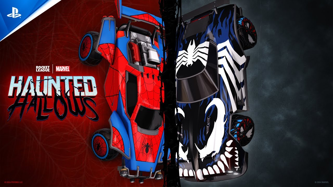 Rocket League - The World of Spider-Man Swings into Rocket League&rsquo;s Haunted Hallows! PS5 & PS4 Games
