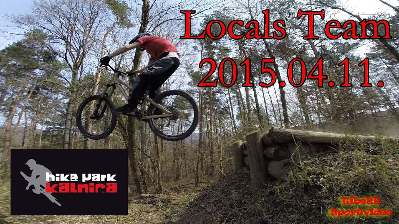 Kálnica Bike Park - Locals Team 2015 Április