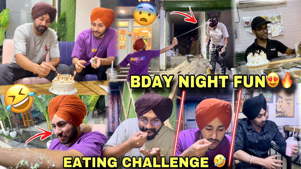 Next Level Birthday Celebration😂 Party Vlog🥰 ~ Prabh Buttar🔥 @BEINGBRANDOFFICIAL