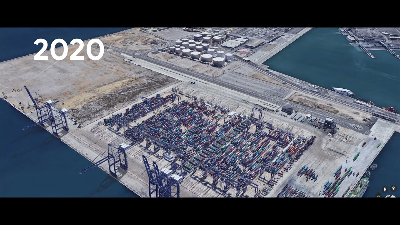EED - GOOGLE EARTH: Así ha evolucionado Algeciras y su puerto desde 1984