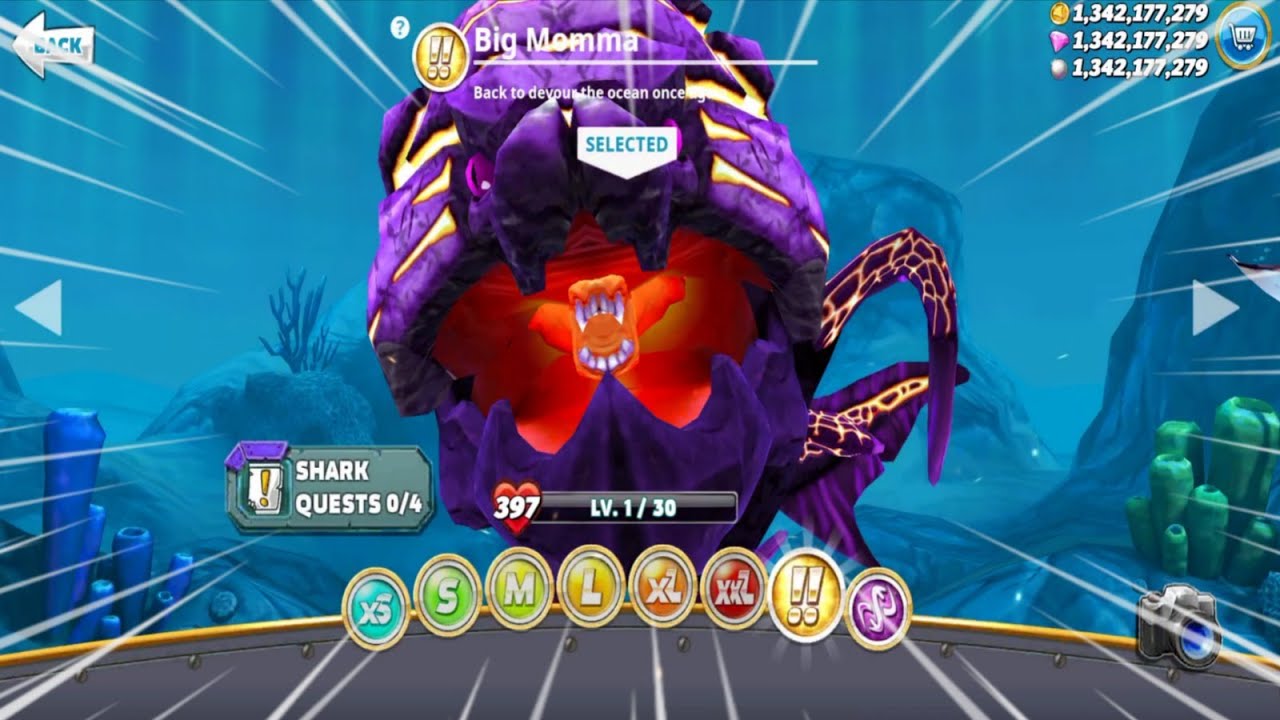 NEW LAVA BIG MOMMA UNLOCKED, GAMEPLAY AND TRAILER - Hungry Shark World