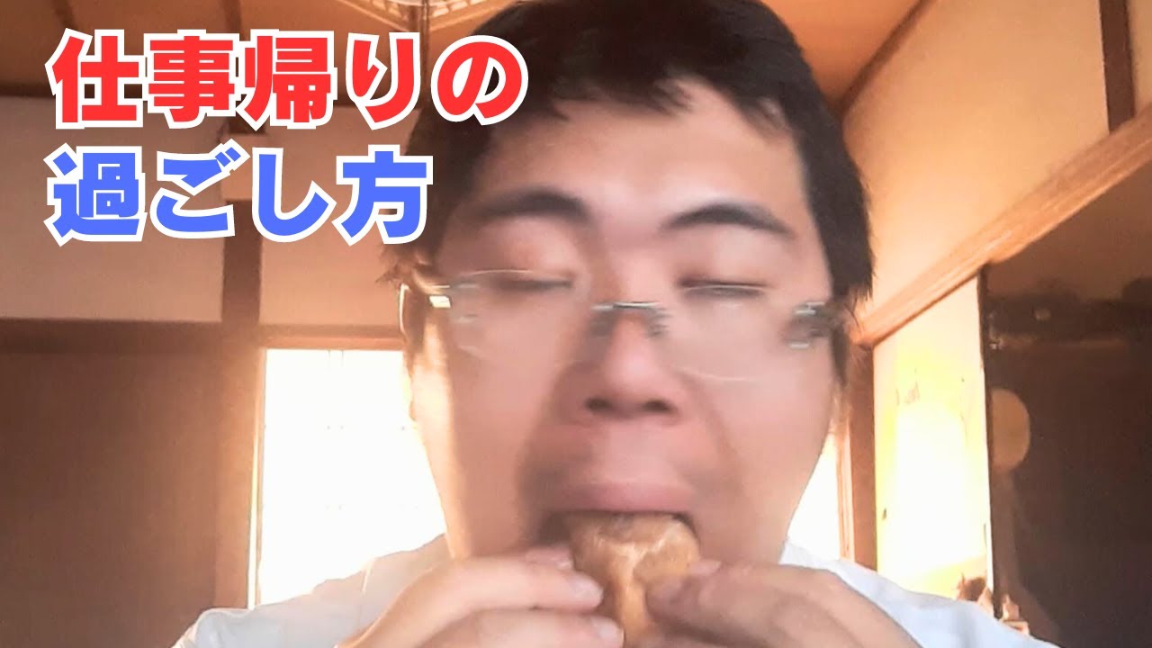 【vlog】社会人(男)の仕事帰りの過ごし方