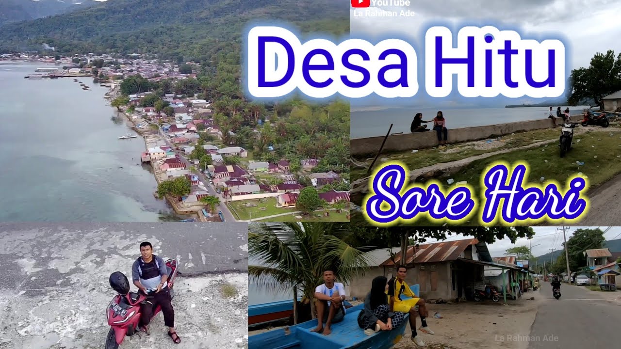 Ambon hari ini..Melintasi Desa Hitu di sore