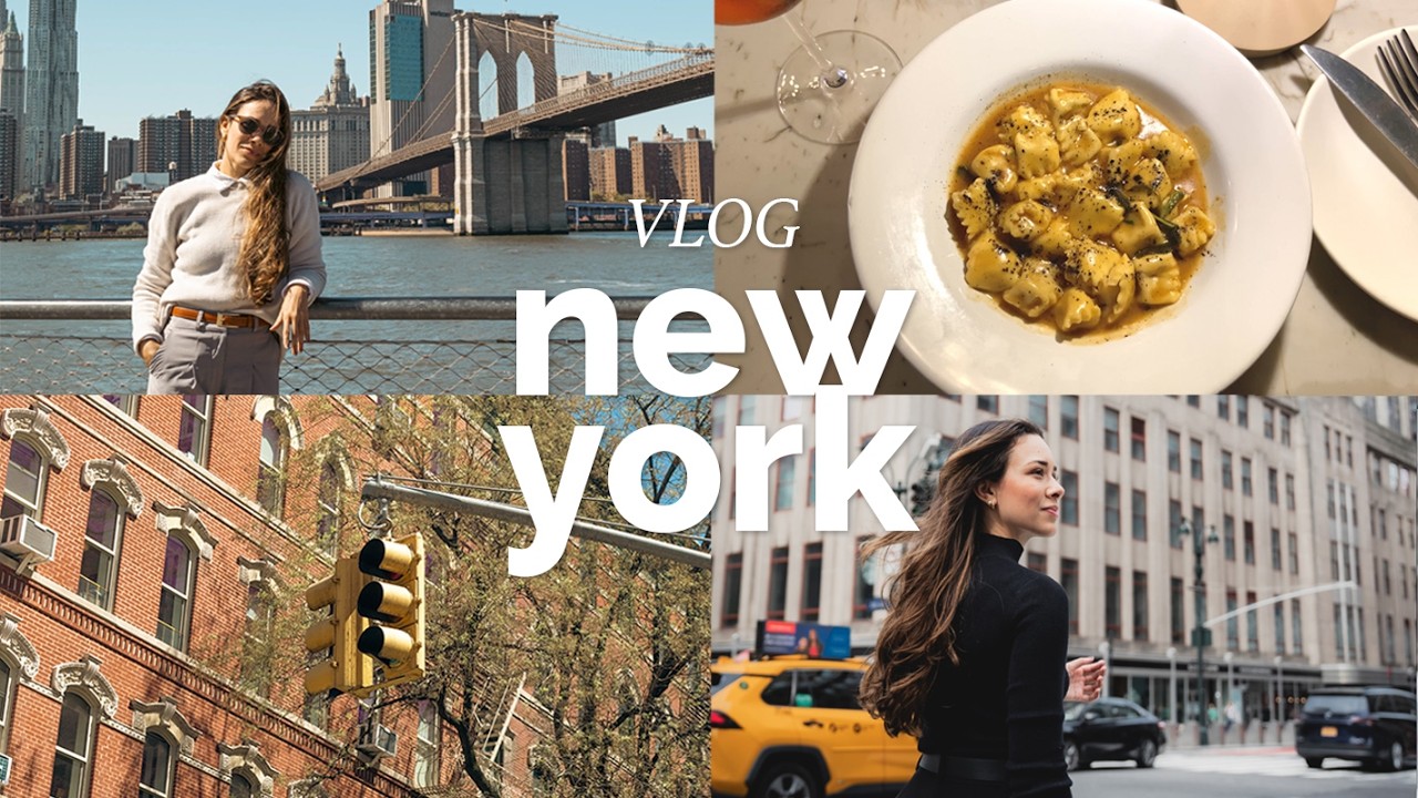 VLOG 4 DIAS SOZINHA EM NOVA YORK | Roteiro Slow Travel - Cafés, livrarias, Top of the Rock, Brooklyn