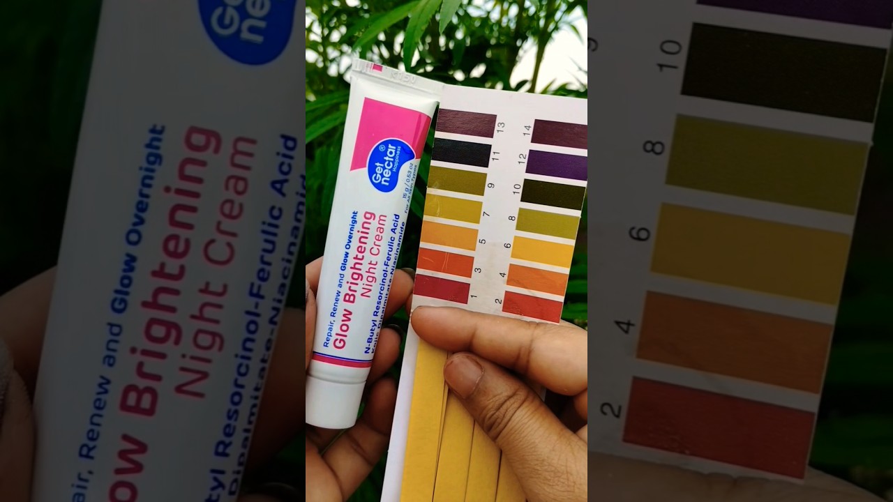 pH result | Get Nectar Overnight Repair Night Cream 