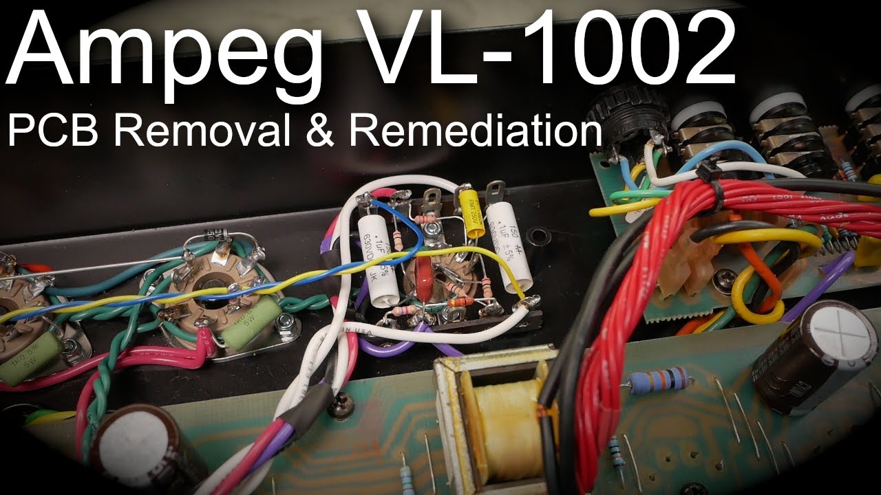 Ampeg VL-1002 Strip & Rebuild - Part 2