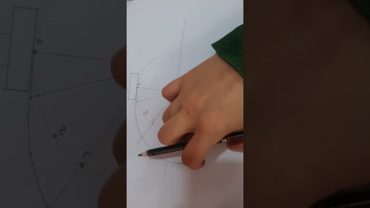 theory of machine drawing cam  example  20.4 part 2