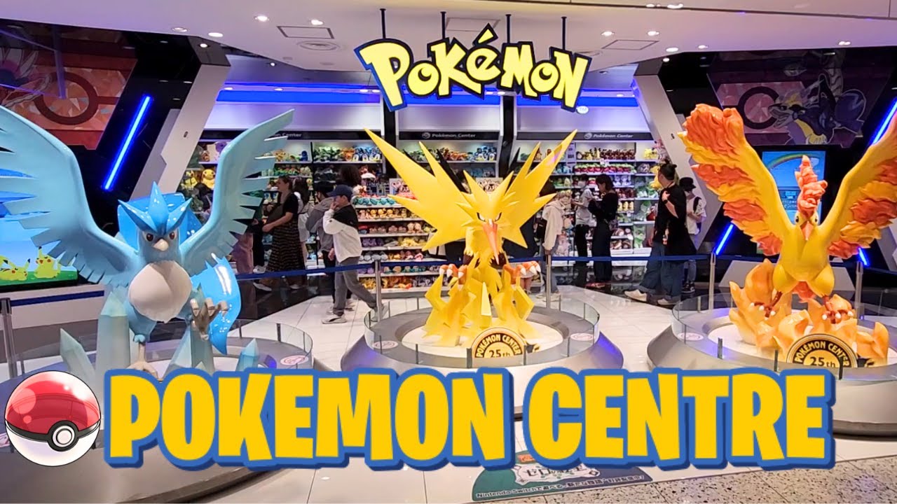 Every Pokemon Centre in Japan!