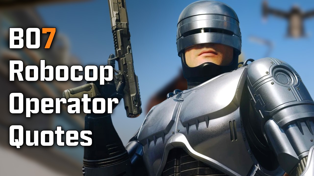 Black Ops 7 Zombies - Robocop Operator Quotes