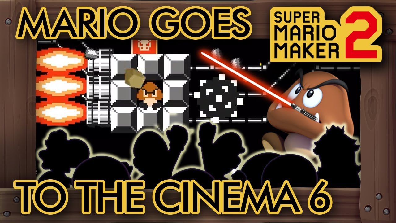 Super Mario Maker 2 - Mario Goes to the Cinema 6: GOOMBA WARS