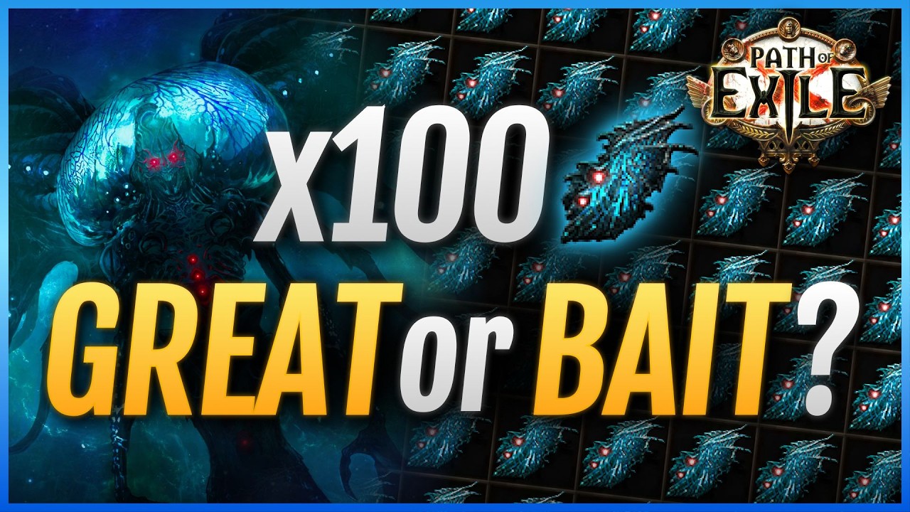 [PoE 3.25] I Did x100 UBER Eater, Here is LOOT - GREAT or BAIT? - Path of Exile Farm Test