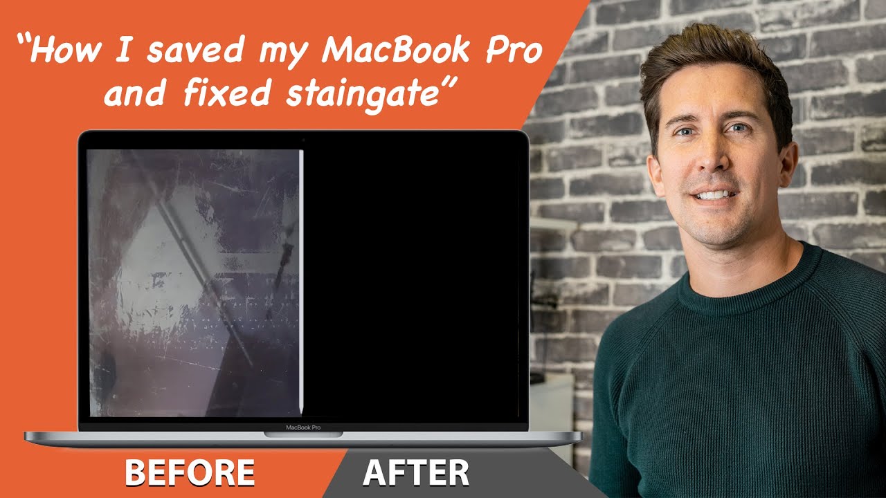 Экран MacBook Pro | Как я УДАЛИЛ ПЯТНО с антибликового покрытия | Вы не поверите, что РЕШИЛО мою ...