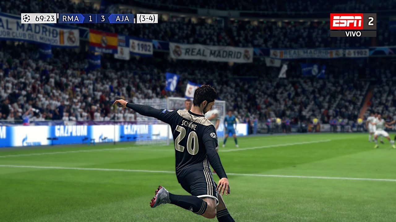 Recreación Real Madrid 1-4 Ajax - UEFA Champions League 2019