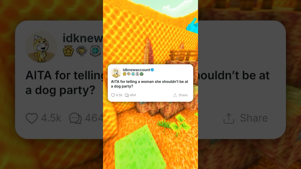 AITA for telling a woman she shouldn't be at a dog party