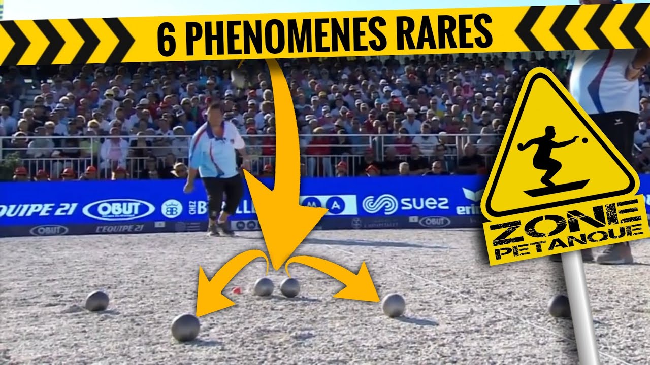 6 phénomènes rares à la pétanque 🤨