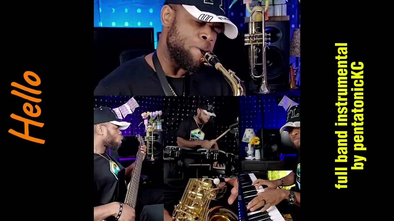 Hello classics full band instrumental cover by Pentatonickc rnb arrangement#hello 