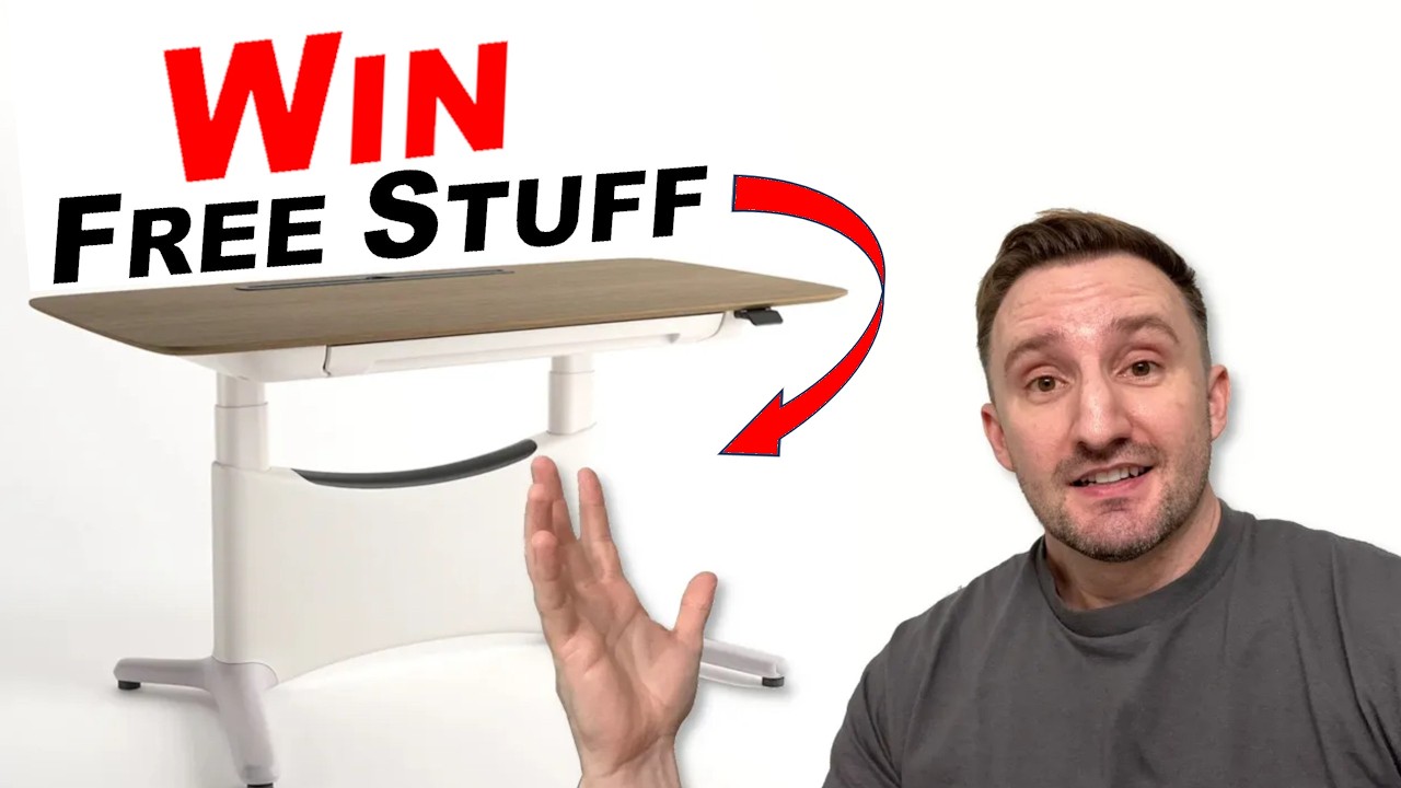 YOU CAN WIN! - COLAMY LumiDesk Electric Adjustable Desk