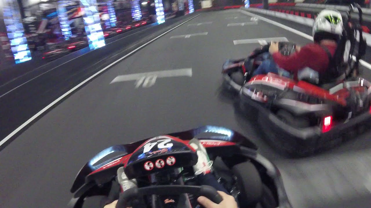 PGK KART PESCARA VILLANOVA Onboard - 10 laps - Crash 