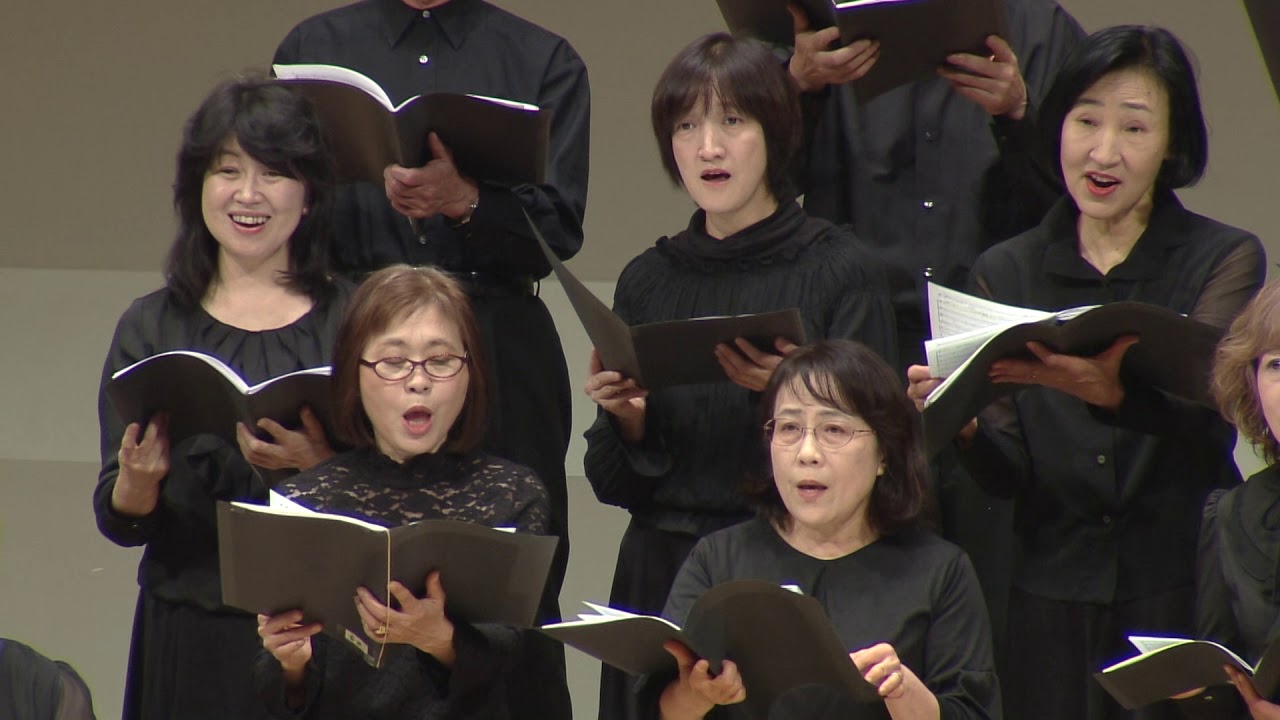 4. Ave Generosa　Ola Gjeilo 曲　江上孝則 指揮　岡谷せせらぎ会