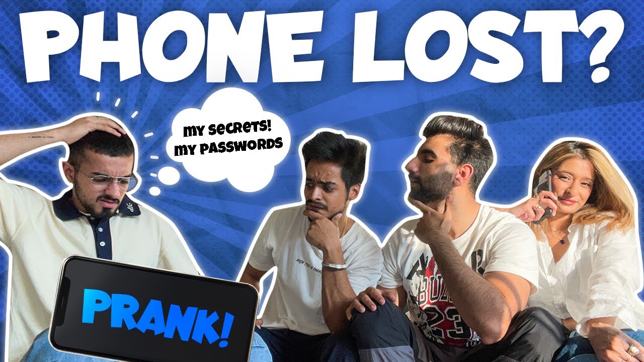 PHONE LOST PRANK | Sorry lala g 🤭