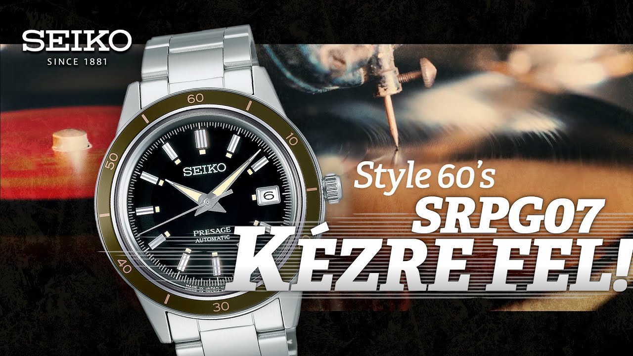 KézreFel! SEIKO Presage Style 60's SRPG07J1
