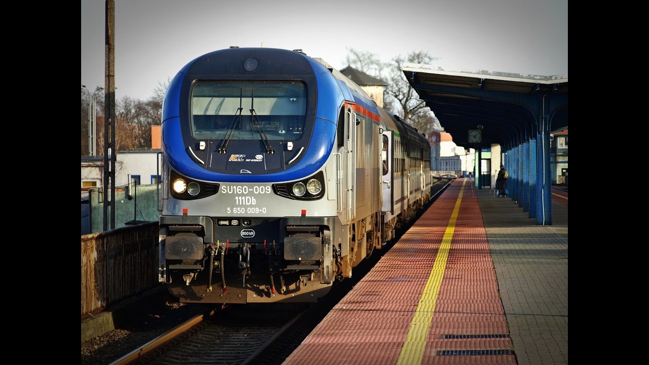 [PKP Intercity] SU160-009 z pociągiem TLK Moniuszko na stacji Gorzów Wlkp.
