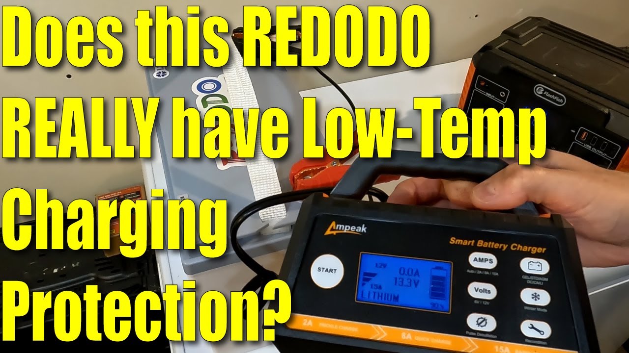 Re-Test of the Redodo12v 100ah Lifepo4 Battery with Low Temp Charging Protection.