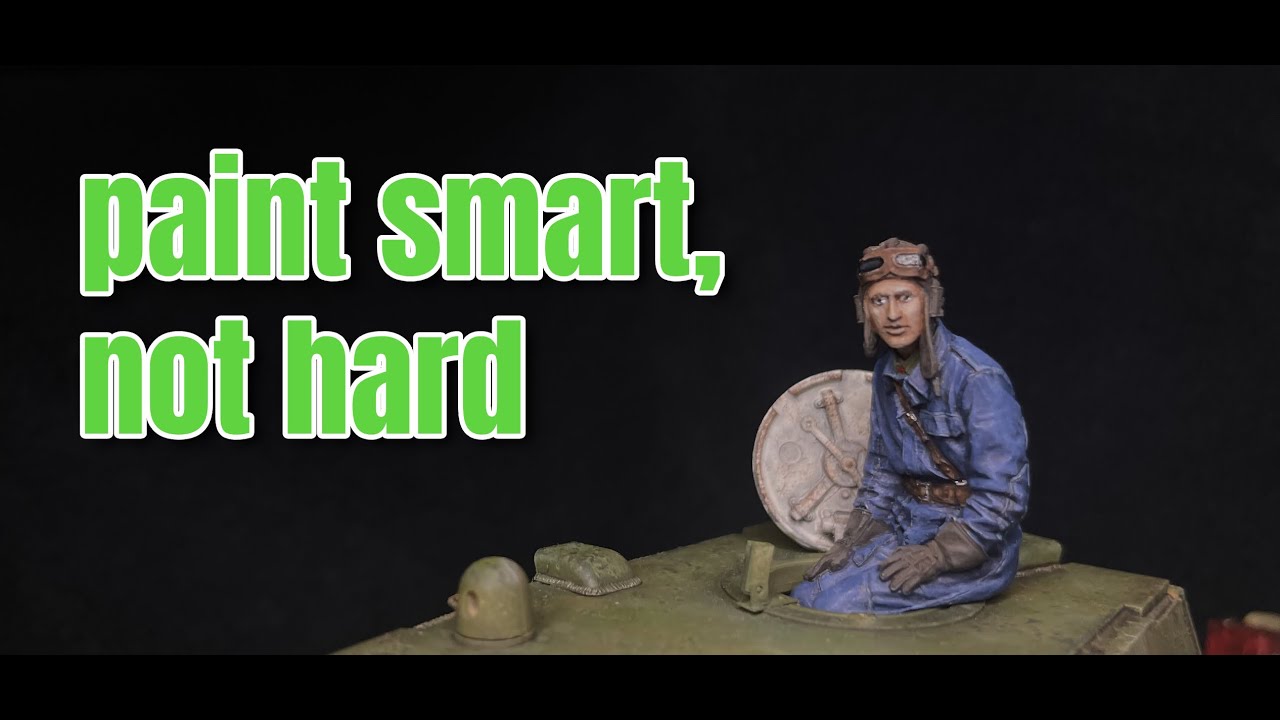 How to Paint a KV-1 Tank Crew Miniature (Quick & Clean Tutorial) - Part 4