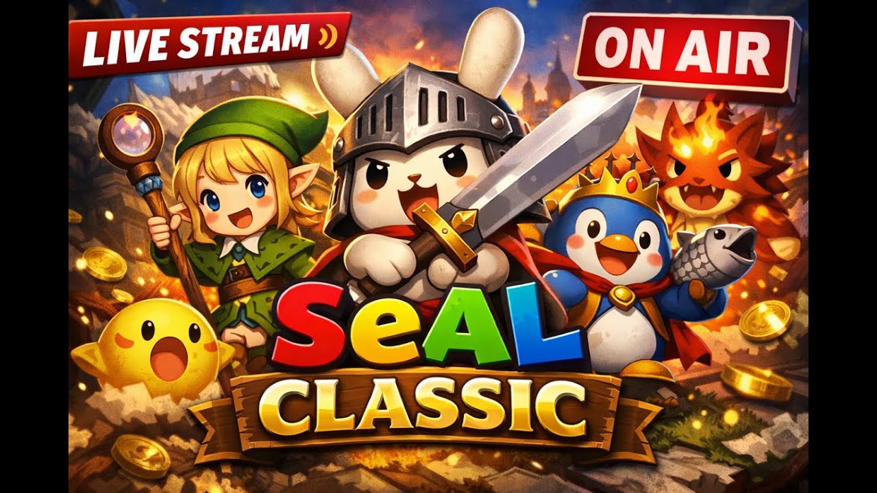 Live Stream Seal Online Classic Leveling GUNNER