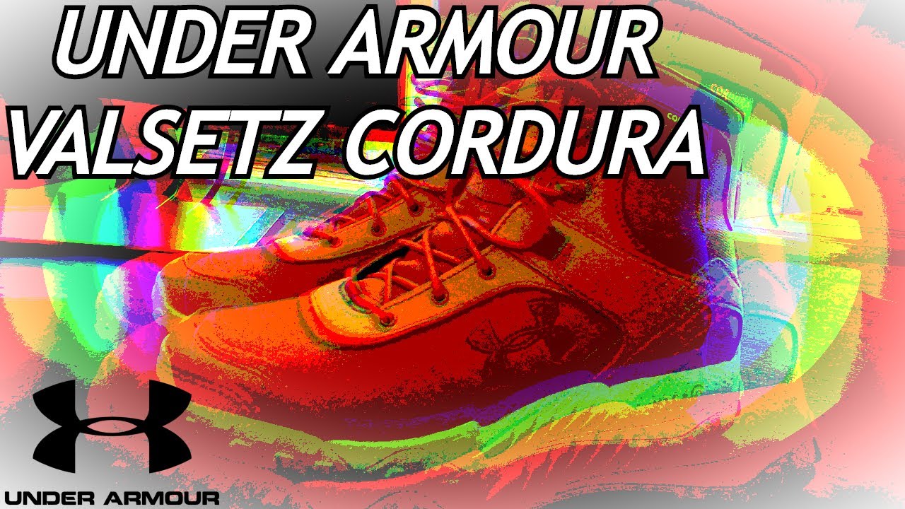 UNDER ARMOUR | VALSETZ CORDURA BOOTS | Unboxing & On Feet 👟🔥