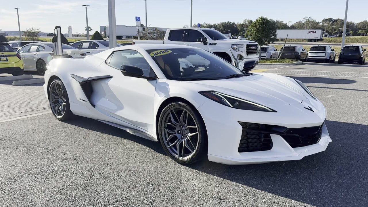 2025 Chevrolet Corvette 3LZ South Tampa, Windermere, Wesley Chapel, Brandon, Lakewood Ranch