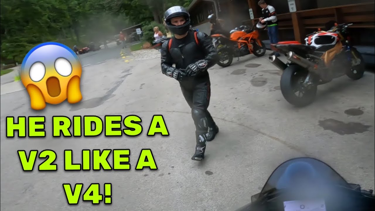 Aprilia Tuono  1000R V2 vs Tuono V4 Factory… Running Them Properly w Another Tuono Rider!