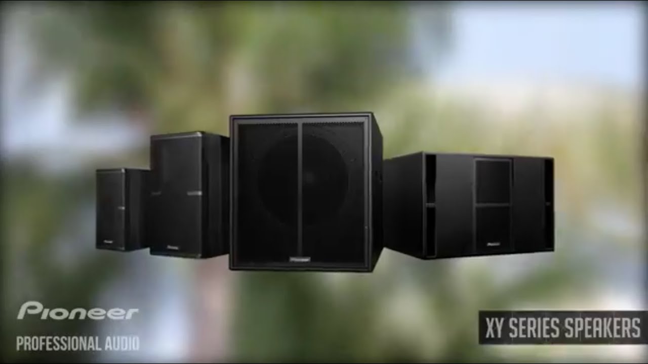 Pioneer Pro Audio XY Series Speakers at Miami Music Week 2015