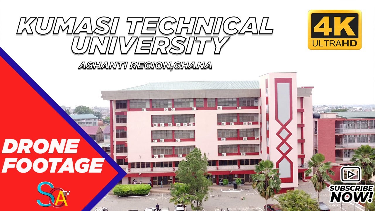 DRONE FOOTAGE  - KUMASI TECHNICAL UNIVERSITY, KPOLY  PT 2(4K)