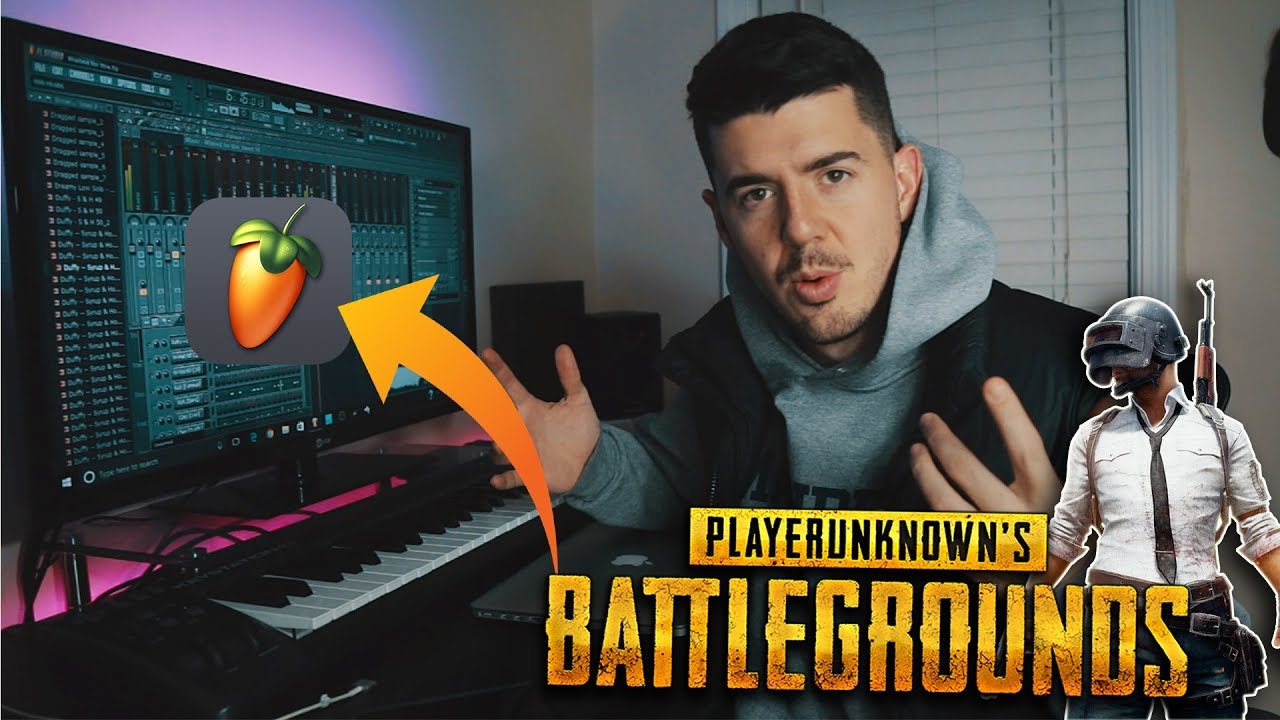 MAKING A BEAT OUT OF BATTLEGROUNDS GUN SOUNDS! Making a Beat - Kyle Beats