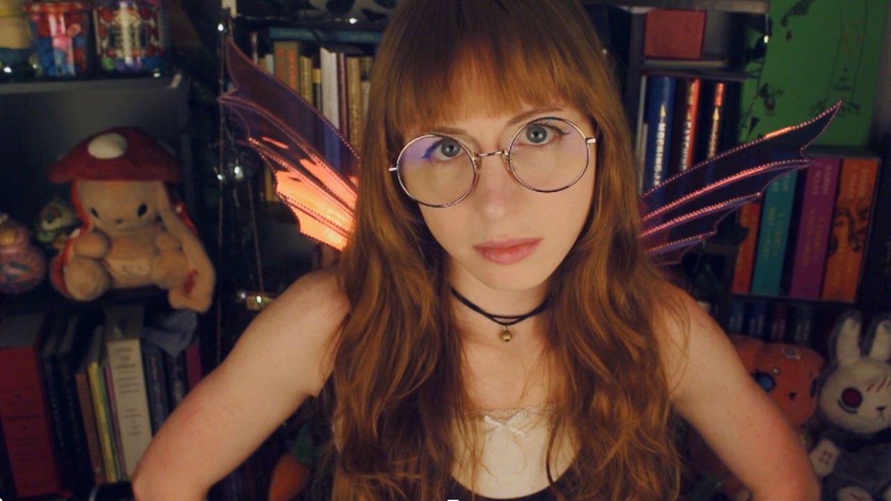 what, did you expect a hello? (angry house pixie)(spi🤞🏻 painting)(asmr)