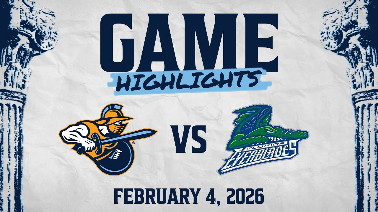 HIGHLIGHTS: Atlanta Gladiators vs Florida Everblades 2/4/26