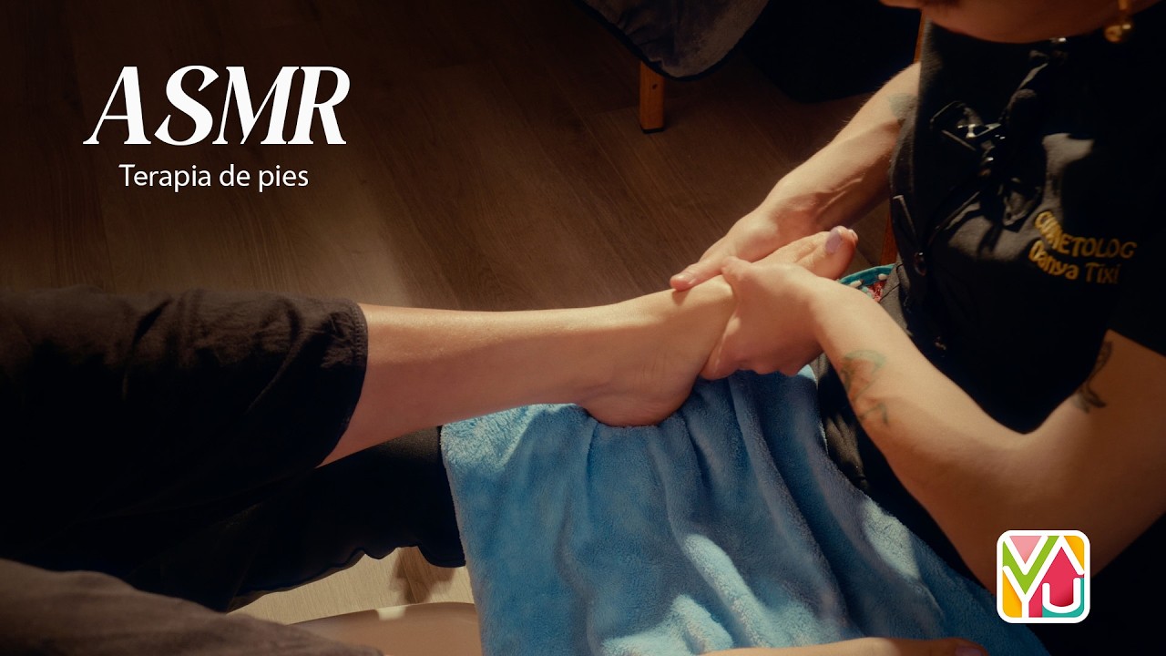 ASMR Masaje de Pies para Embarazadas 💆‍♀️ | Terapia Relajante con Aceite de Cannabis Natural
