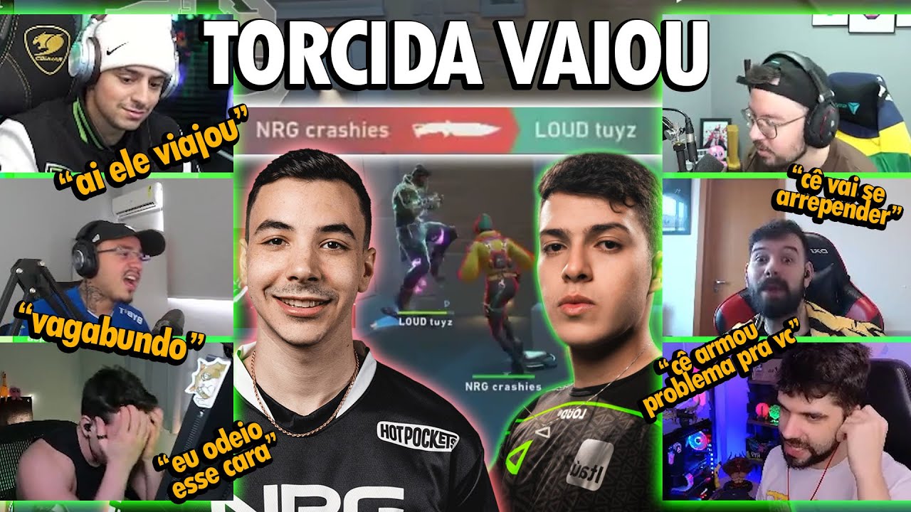 O MUNDO REAGINDO AO CRASHIES PASSANDO A F4C4 NO TUYZ