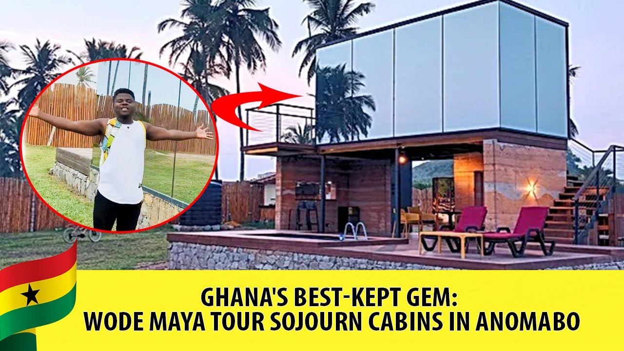 🇬🇭Ghana's Best Kept Gem Wode Maya Tour Sojourn Cabins in Anomabo #wodemaya #sojourn #amazingafrica